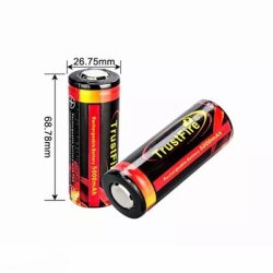 Trustfire 26650 5000mAh - Genopladelig batteri